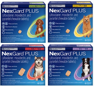 Nexgard&reg; PLUS Chews for Dogs