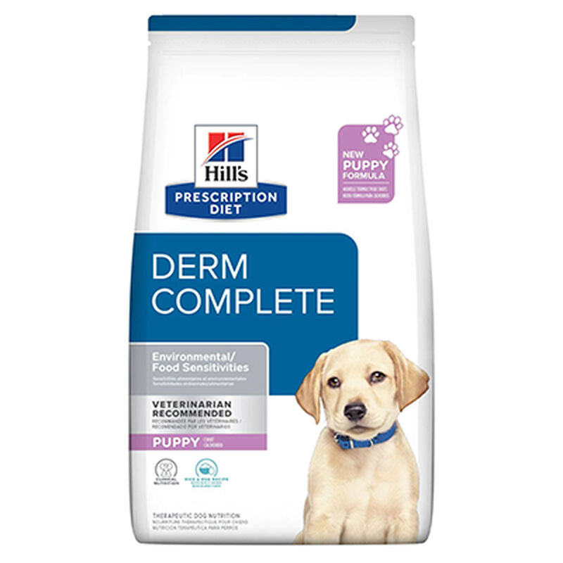 Hill's Prescription Diet Derm Complete Puppy Environmental/Food Sensitivities image number NaN