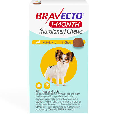 Bravecto&reg; 1-MONTH Chews for Dogs