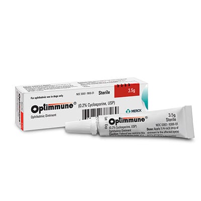 Optimmune&reg; 0.2% Ophthalmic Ointment