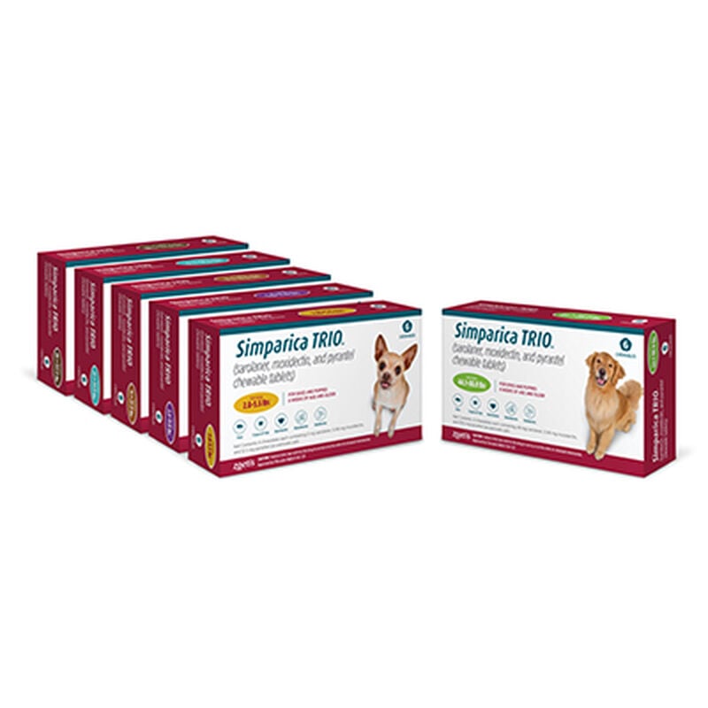 Simparica Trio™ Chewables for dogs image number NaN