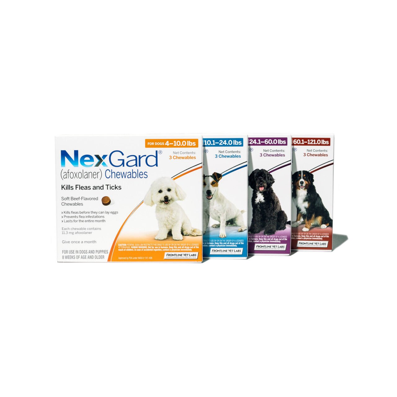 Afoxolaner chewables for dogs top