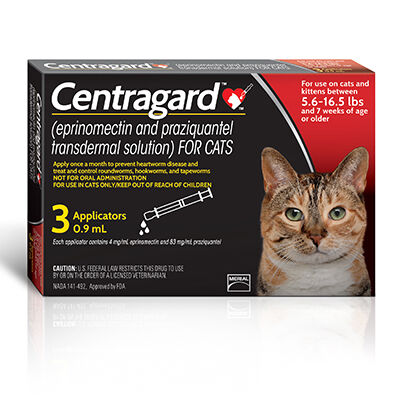 Topical worm sales treatment for cats