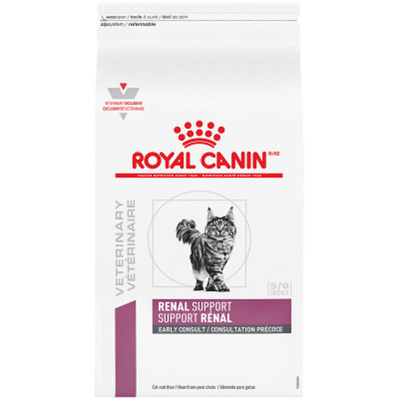 Royal Canin Veterinary Diet Feline Renal Support Early Consult Dry Cat Food image number NaN