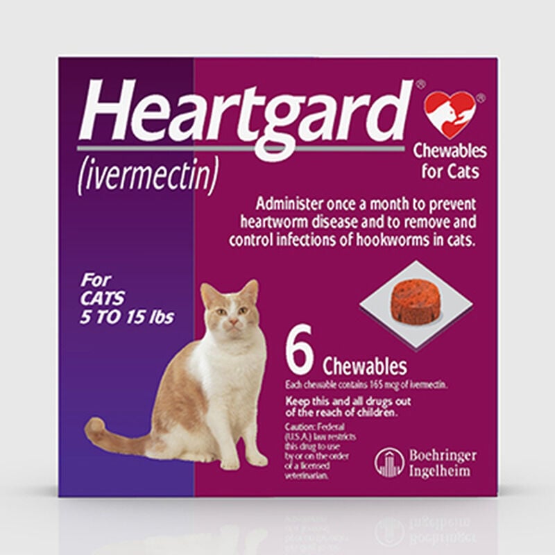 Heartgard® (ivermectin) Chewable for Cats image number NaN