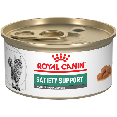 ROYAL CANIN VETERINARY DIET® Feline SATIETY® Support Weight Management Canned Morsel Cat Food image number 1