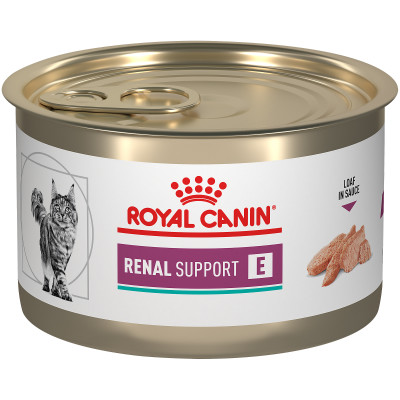 Royal Canin Renal Support E (Enticing) Wet Cat Food, 5.1 oz can